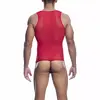 Боди Mob D-243563 (S/M) красный прозрачный Photo 4