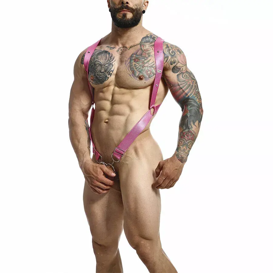 Портупея Mob DNGEON Cross Back Pink One Size Photo 2