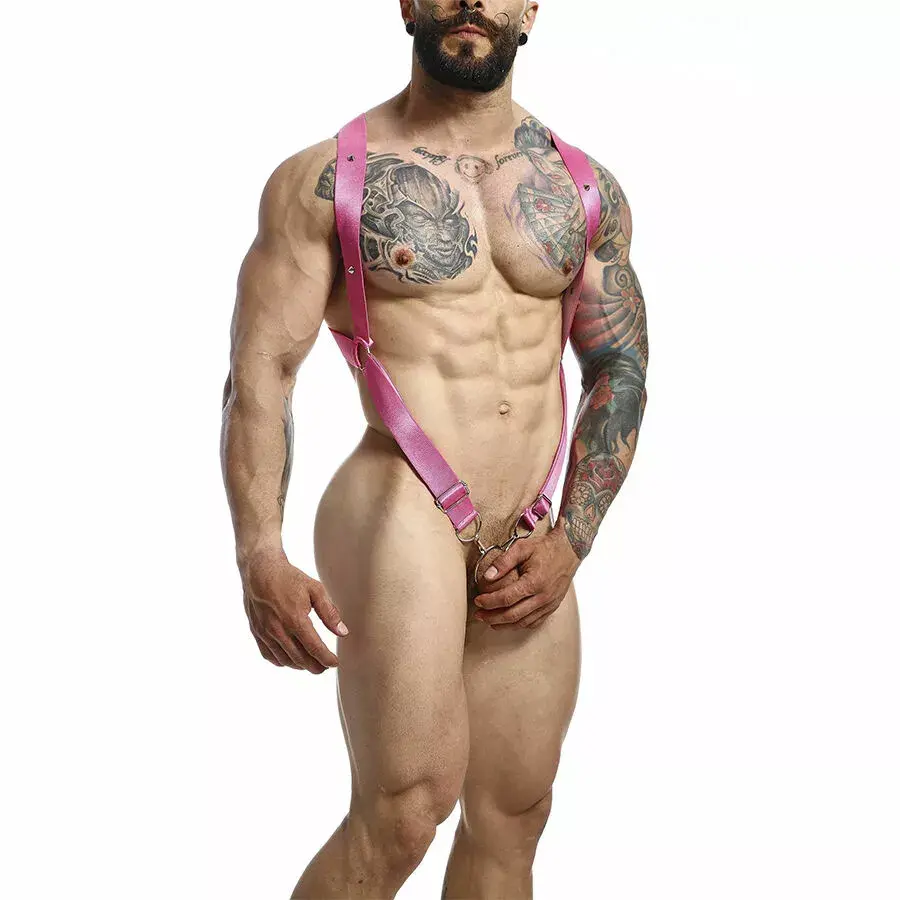 Портупея Mob DNGEON Cross Back Pink One Size Photo 3