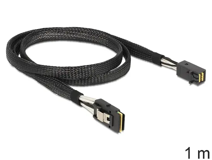 SAS kabelis GEMBIRD DeLOCK 83389 — Mini SAS HD uz Mini SAS, 1 m Photo 2