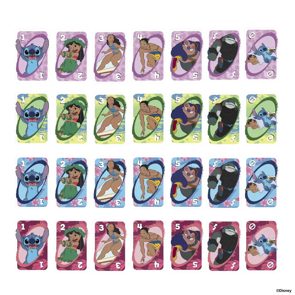 Kāršu spēle MATTEL UNO Disney’s Lilo and Stitch Photo 2