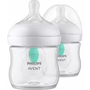 Barošanas pudele Avent Natural 125 ml, modelis SCY670/02 — pudele ar dabiskas formas knupīti