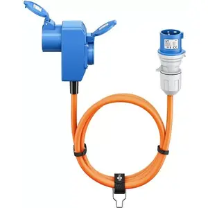 Power adapter cable WENTRONIC Goobay 76233 — 90° CEE plug, length 5 m