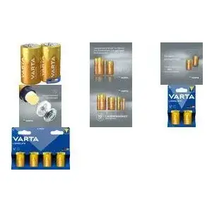 Батарейка Varta 4114 LONGLIFE Baby C 1.5V – тип C (R14) первичная щелочная