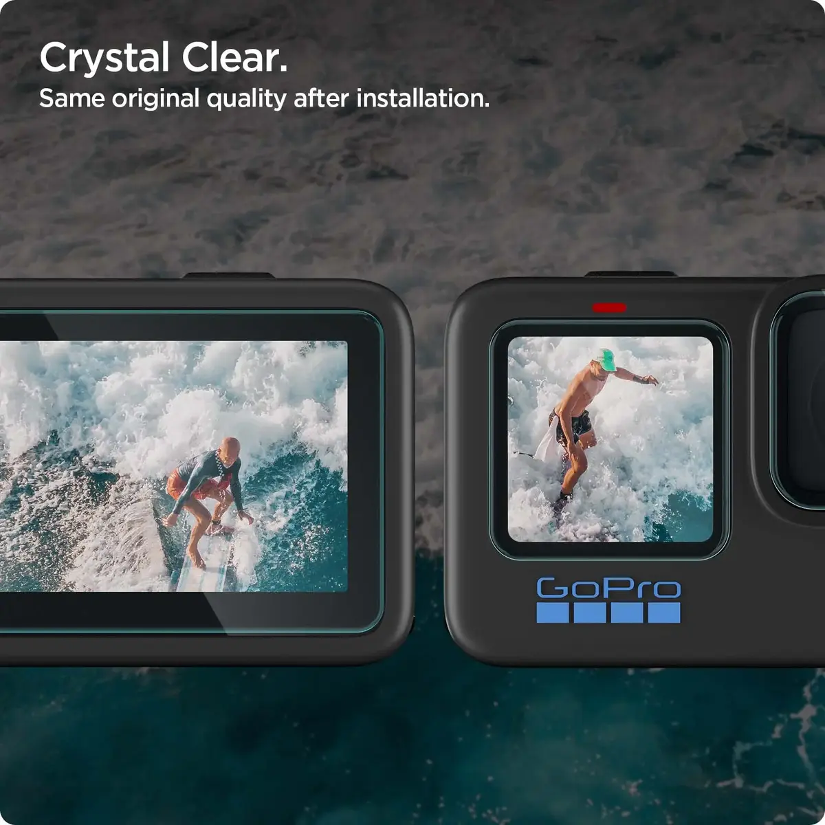 Spigen rūdīts stikls priekš GoPro HERO11 Black Photo 4