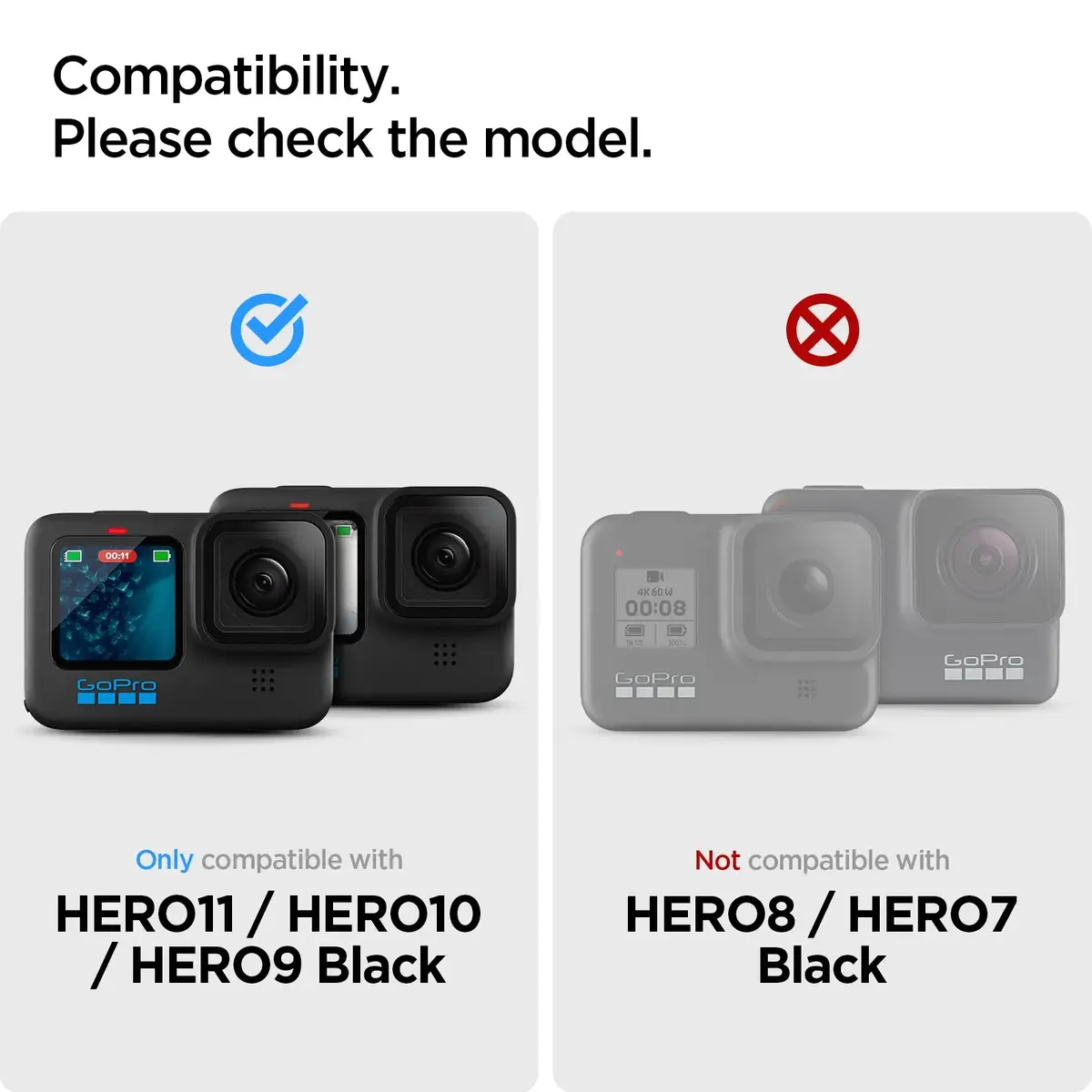 Spigen rūdīts stikls priekš GoPro HERO11 Black Photo 7