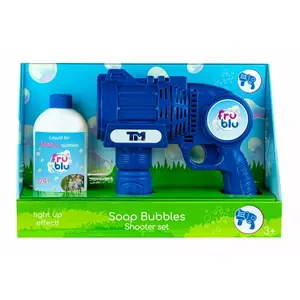 Игрушка Bubble Shooter TMTOYS DKF0453 с 0,4 л раствора для мыльных пузырей — ручной пускач пузырей