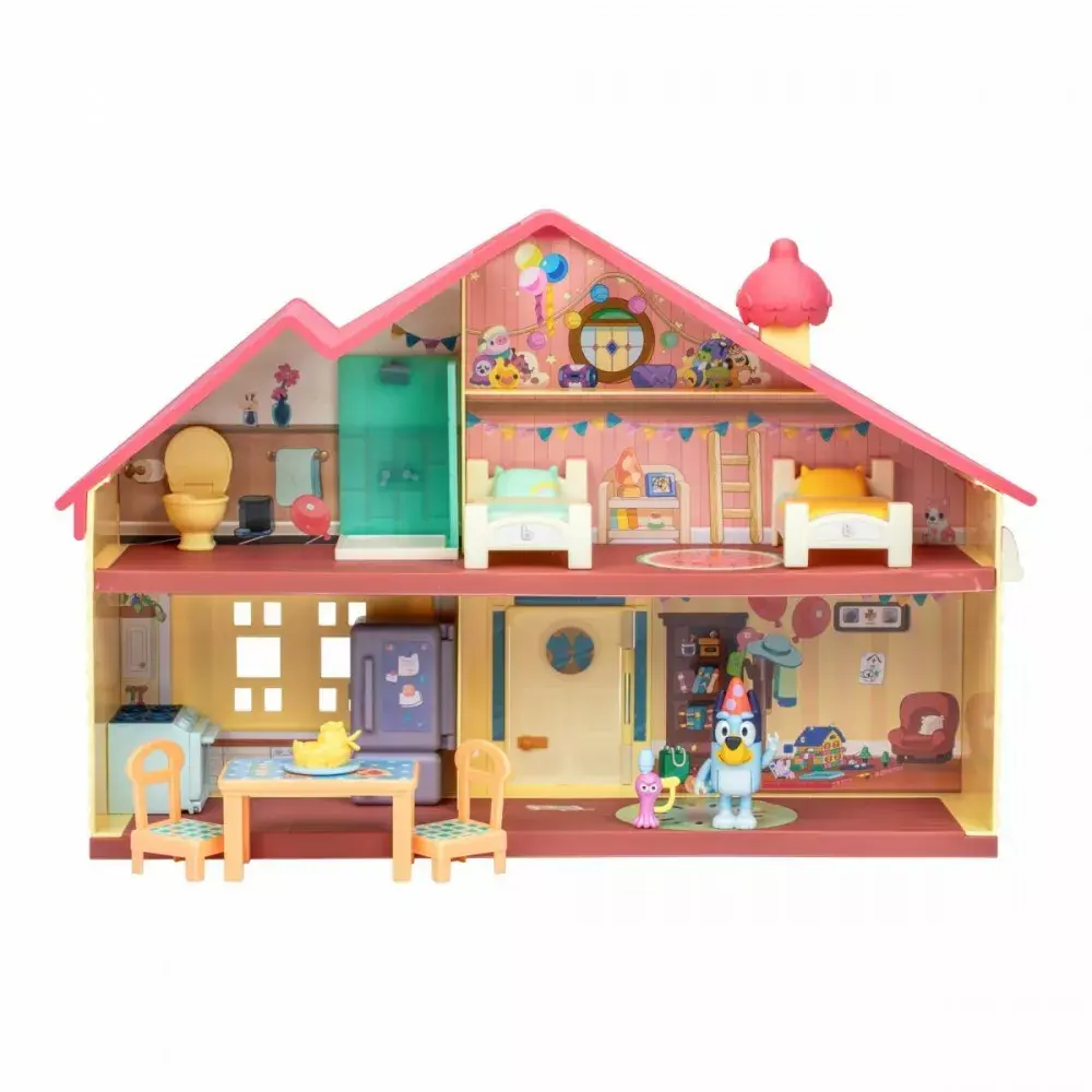 TMTOYS Playset Bluey Family Home Celebration BLU17669 Photo 3