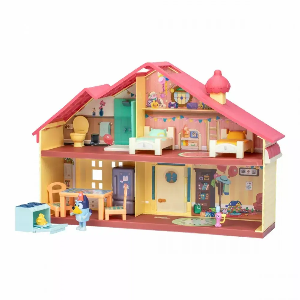 TMTOYS Playset Bluey Family Home Celebration BLU17669 Photo 4