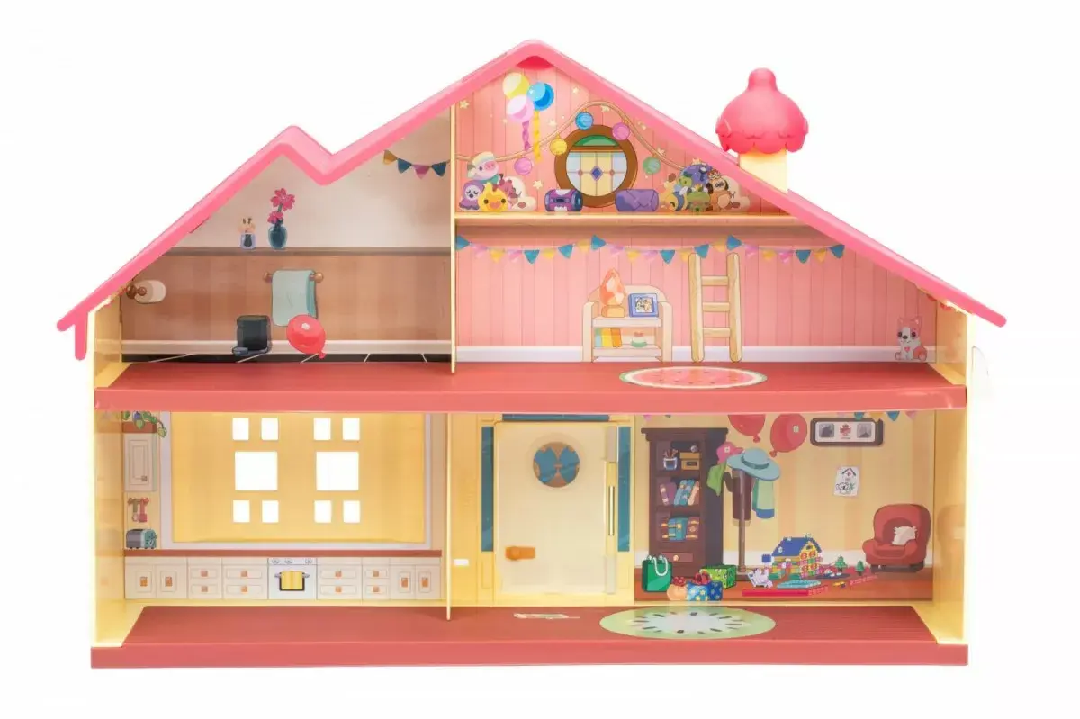 TMTOYS Playset Bluey Family Home Celebration BLU17669 Photo 6