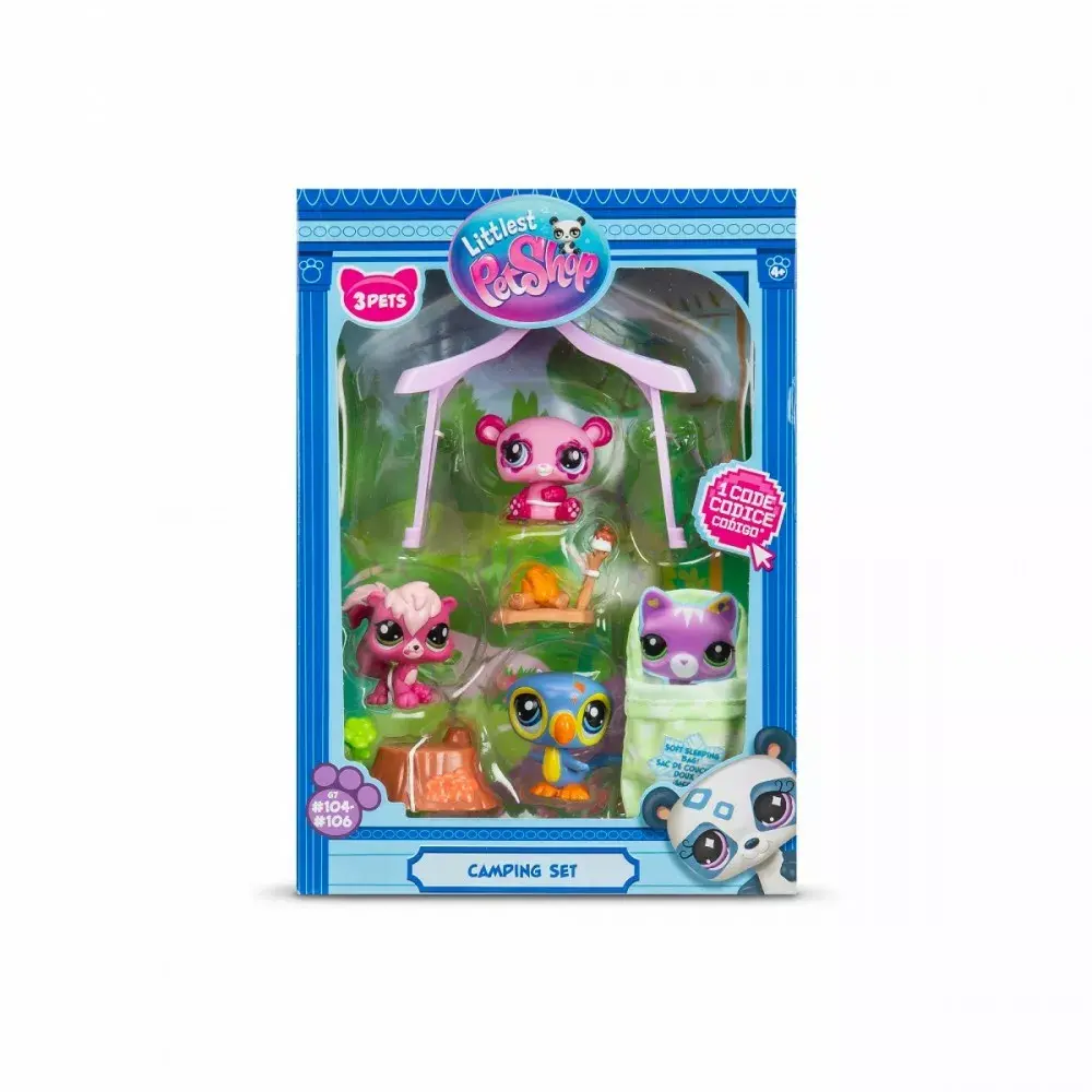 TMTOYS Littlest Pet Shop Trios Tuba Camping figūriņu komplekts Photo 4