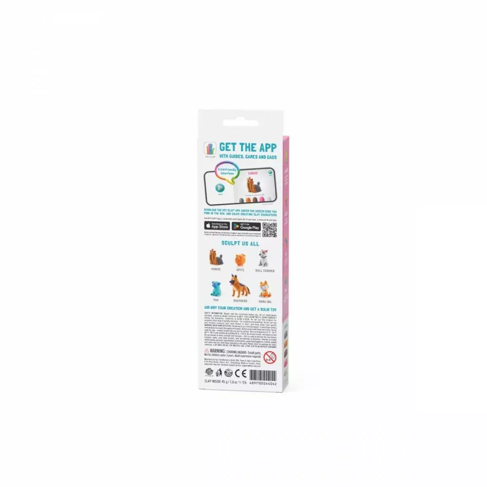 TMTOYS Hey Clay Dogs York HCL30118CEE modelēšanas masa Photo 2