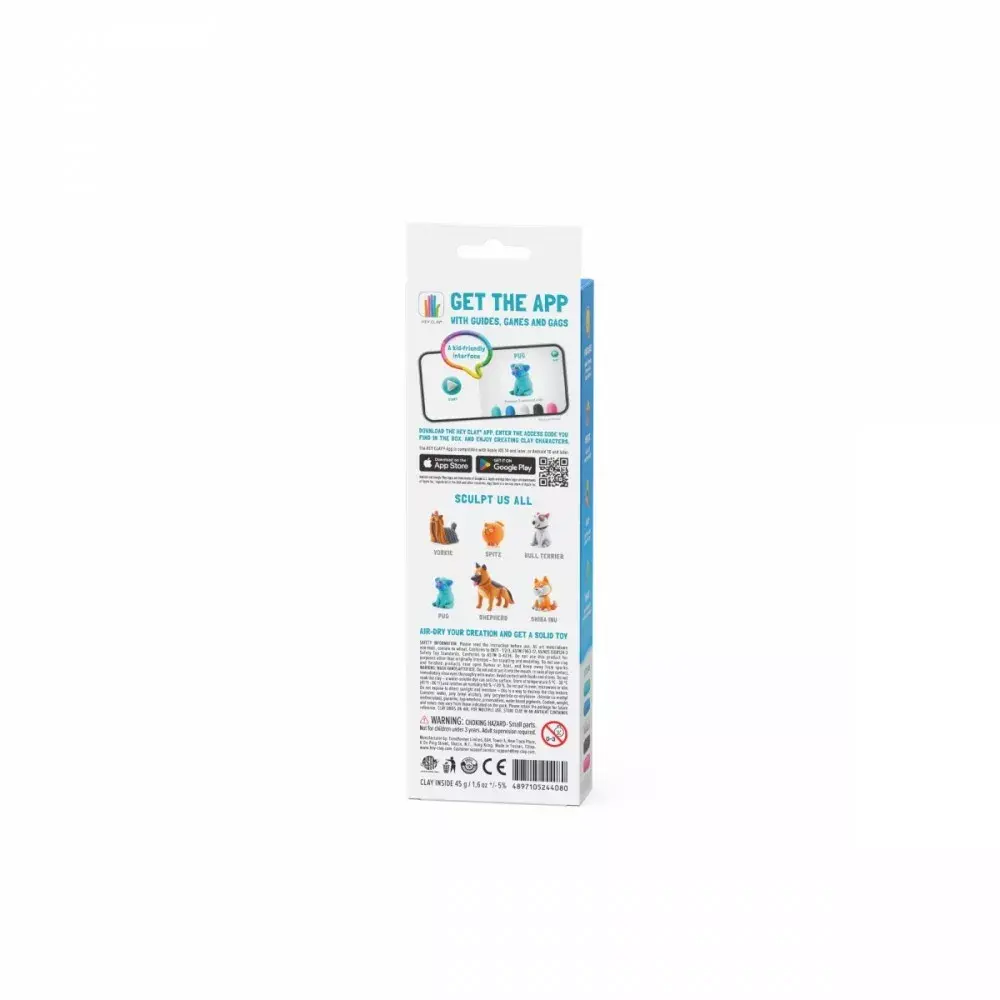 TMTOYS Hey Clay Dogs Pug HCL30122CEE plastilīns Photo 2