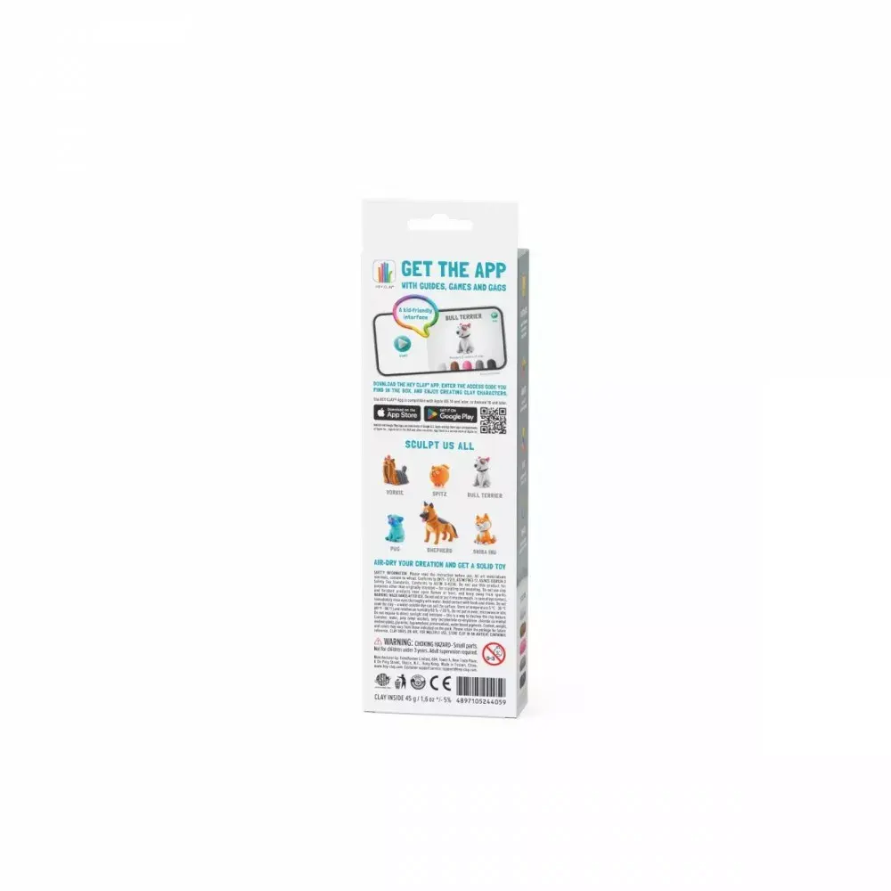 Modelēšanas masa TMTOYS Hey Clay Dogs Bulterier HCL30119CEE Photo 2