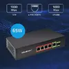 QOLTEC 52296 Ethernet PoE Switch 4x PoE + 1x Uplink Photo 3