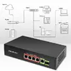 QOLTEC 52296 Ethernet PoE Switch 4x PoE + 1x Uplink Photo 5