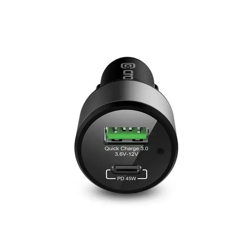 Car Charger Crong CRG-PWRC-USBC63-BLK Photo 2
