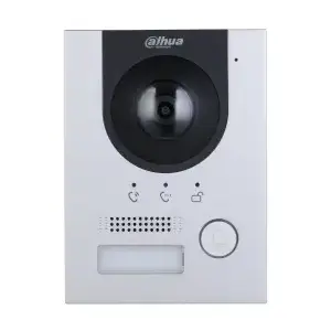 Video intercom DAHUA VTO2202F-P-S3, 2 MP CMOS, H.264/H.265, IR LED, IP65, IK07, silver
