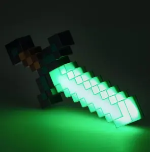 LED Minecraft Diamond Sword light by Paladone PP12711MCF — decorative LED replica sword for room lighting