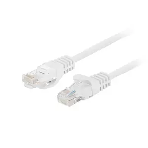Сетевой кабель Lanberg PCU6-20CC-0200-W RJ-45 Cat6 2 м Белый