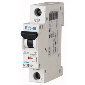 Миниатюрный автомат Eaton FAZ-D20/1 20 A Тип D IP20 IP40