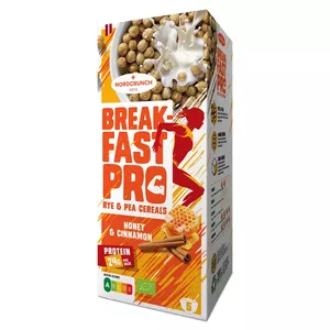 Breakfast Pro Breakfast Balls 150 g ar medu un kanēli — brokastu kraukšķīgie bumbiņas
