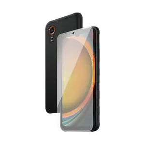 Набор PanzerGlass SAFE. by 2-в-1 для Samsung Galaxy XCover7 — закалённое стекло + PET, ударо- и царапиноустойчивый, прозрачный