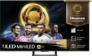 ULED Smart TV Hisense 65U7Q 65" (165 cm) 4K UHD Mini LED, VIDAA, HDR10+, 4× HDMI 2.1, Wi‑Fi, Bluetooth