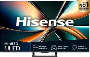 Hisense 65U7Q 65" 4K Ultra HD ULED Smart TV Mini LED Wi-Fi Black