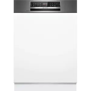 Semi built-in dishwasher Bosch Serie 6 SMI6ZCS16E, 14 place settings, 40 dB