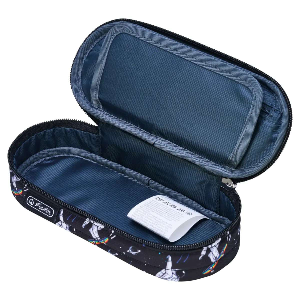 Soft pencil case Herlitz Etui Space Skater Photo 6