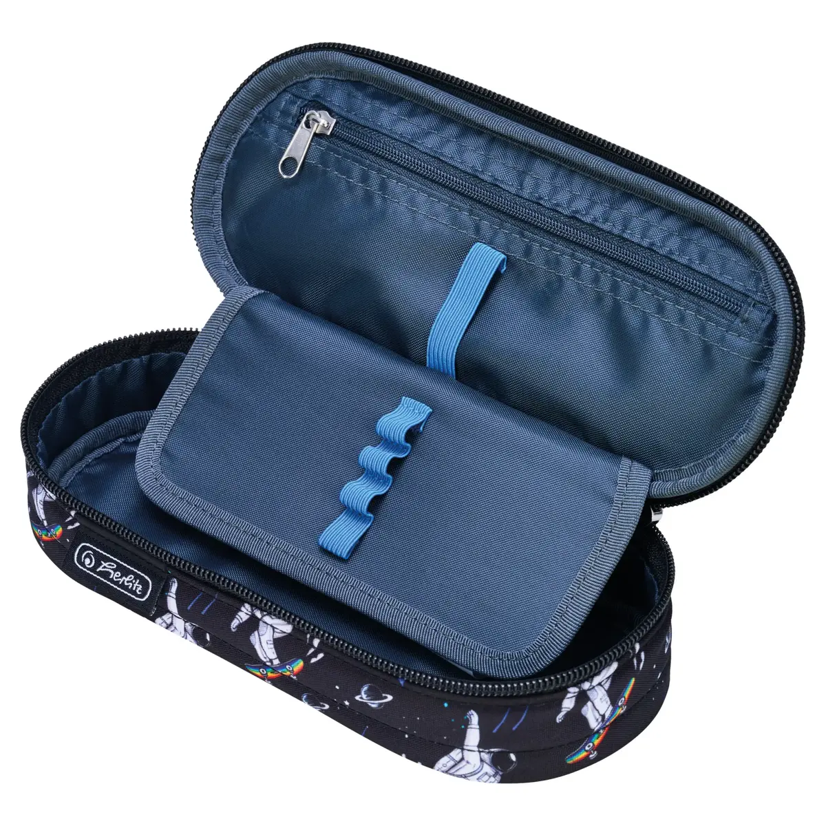 Soft pencil case Herlitz Etui Space Skater Photo 7