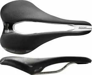 Selle Italia SLR Boost Endurance Superflow S saddle, Ti 316 rails, Fibra-Tek cover, black