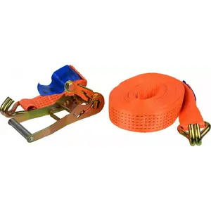 Pārvadāšanas siksna ar ratiņu GEKO G02362, 12 m garums, 5 t ietilpība, 50 mm platums, 10 gab.