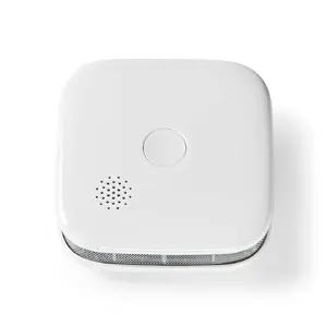 Smoke detector Nedis WIFIDS21WT smart Wi‑Fi smoke sensor for home safety