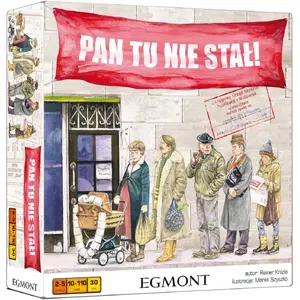 Board game book Egmont ISBN Pan tu nie stał Polish Hardcover 200×200 mm, 490 g, FSC