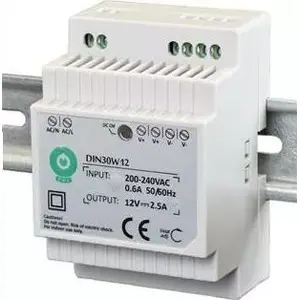 Блок питания Eura DIN30W12 12В 2,5А DC для DIN-рейки