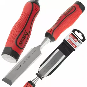 Chisel Tvardy flat 32 mm CrV (10/60) — woodworking hand tool, hardened steel blade