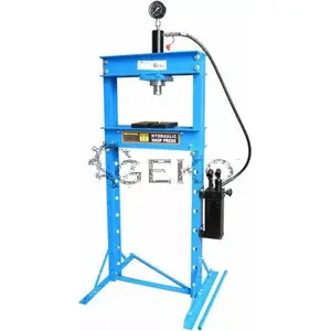 Hydraulic Press GEKO 20T with Pressure Gauge and Two-Stage Pump