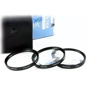 Close-up Lens Filter Set SEAGULL SB2172 +4 +8 +10 for 55mm thread