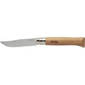 Folding pocket knife Opinel 12 inox with beechwood handle — Opinel 12, stainless steel blade