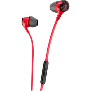 Austiņas HyperX Cloud Earbuds II RED Vadu Spēļu 20-20000 Hz 1.2m