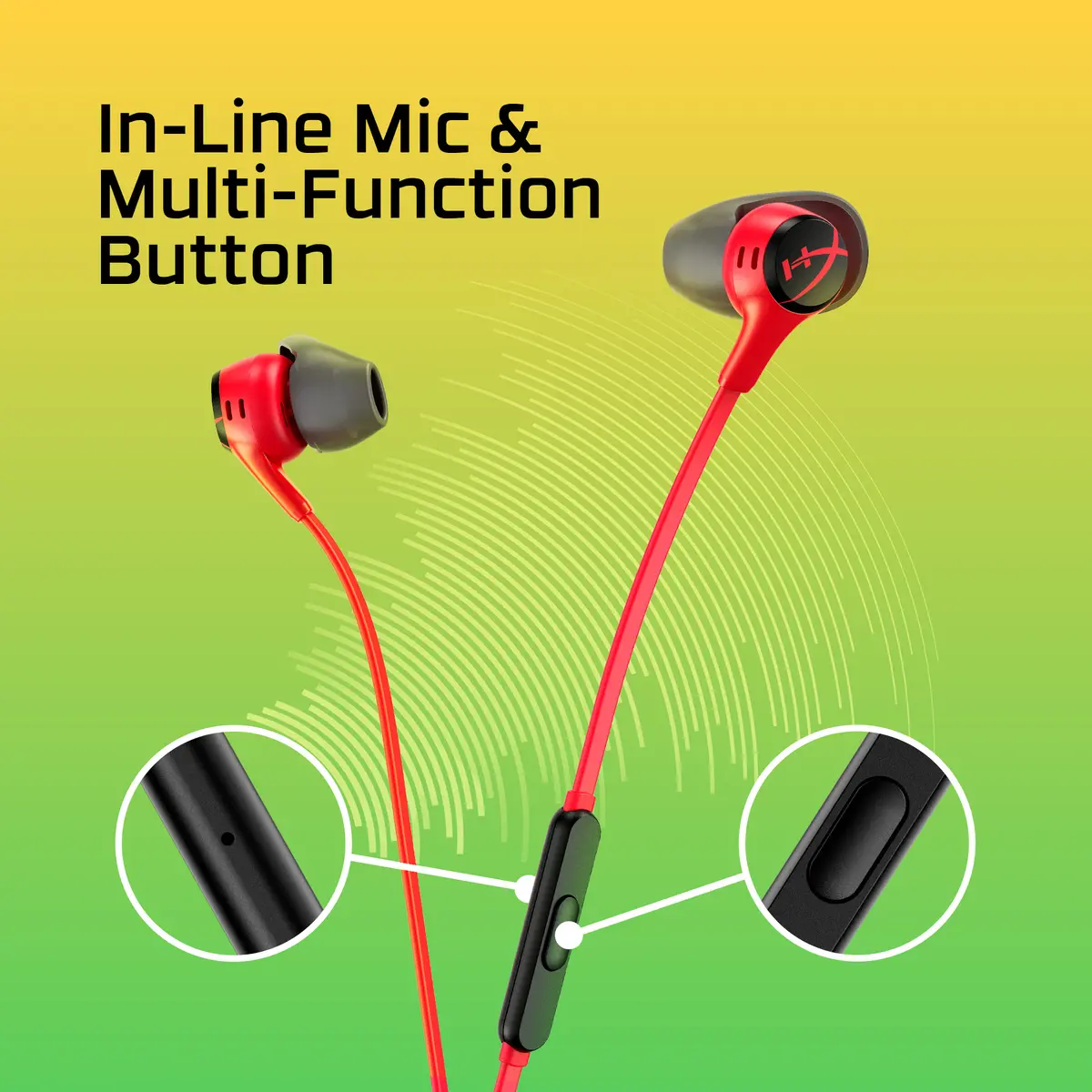 Гарнитура HyperX Cloud Earbuds II Red Photo 3