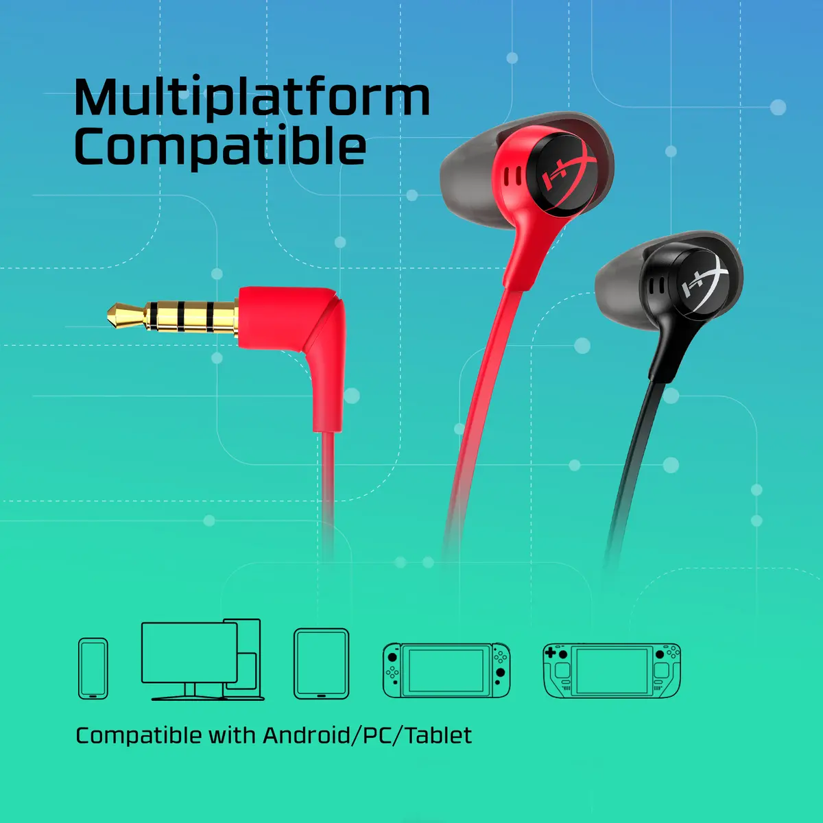 Гарнитура HyperX Cloud Earbuds II Red Photo 4