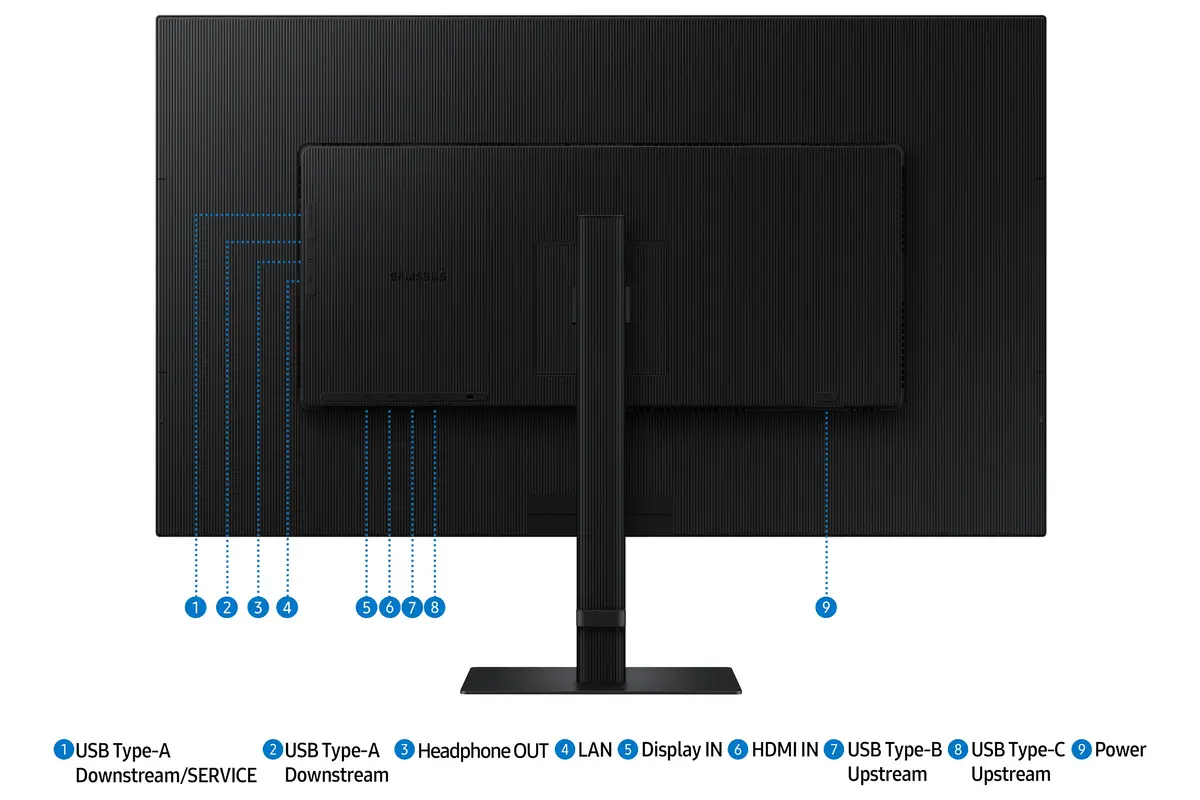 Monitors Samsung S80UD 37" 4K Ultra HD Photo 16