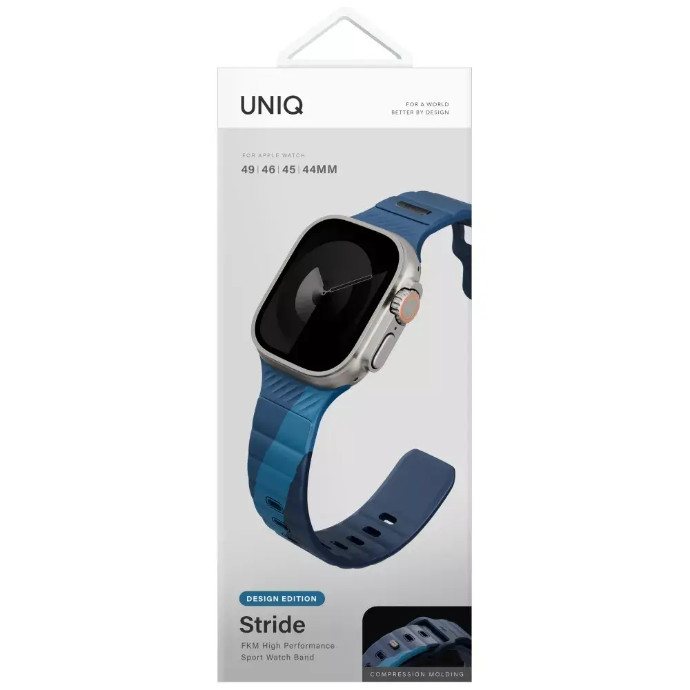 Gumijas siksna Uniq Stride De Rubber priekš Apple Watch 49/46/45/44 mm Photo 2