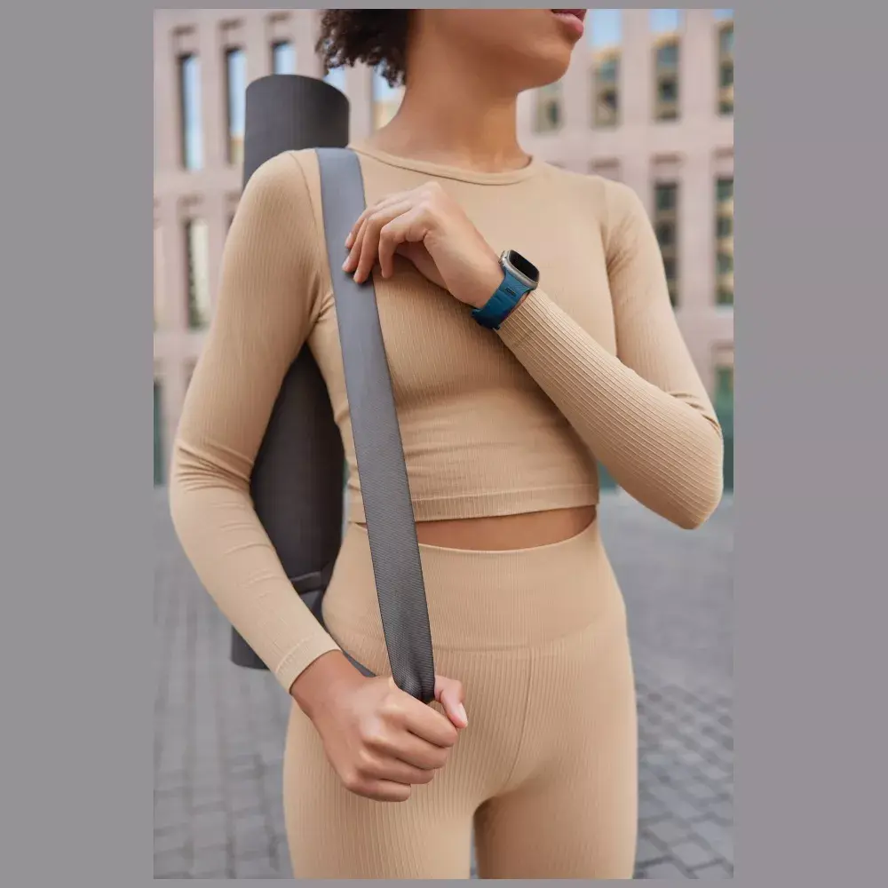 Gumijas siksna Uniq Stride De Rubber priekš Apple Watch 49/46/45/44 mm Photo 5