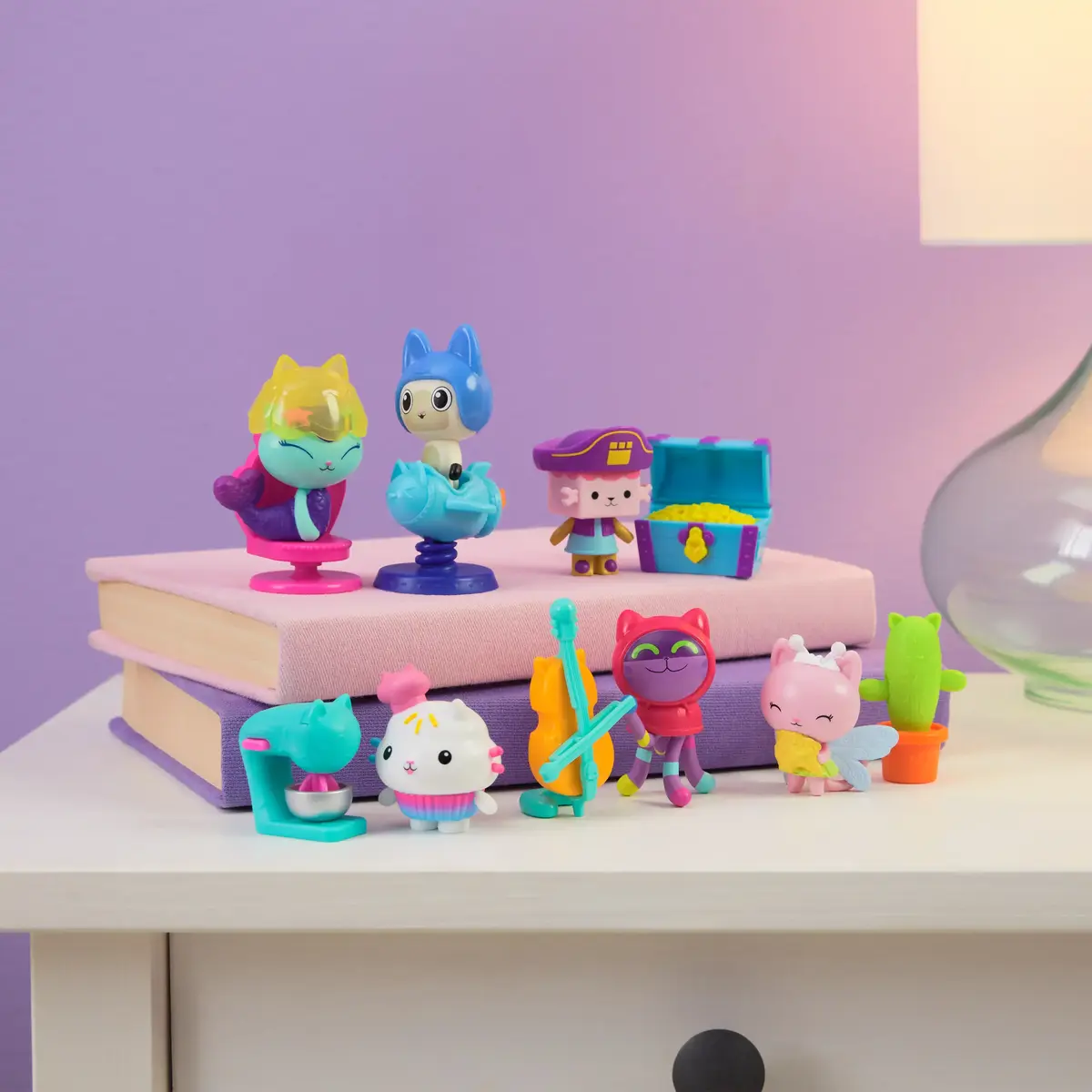 Rotaļlietu figūra un leļļu mājas aksesuāru komplekts Spinmaster Gabby's Dollhouse Photo 5