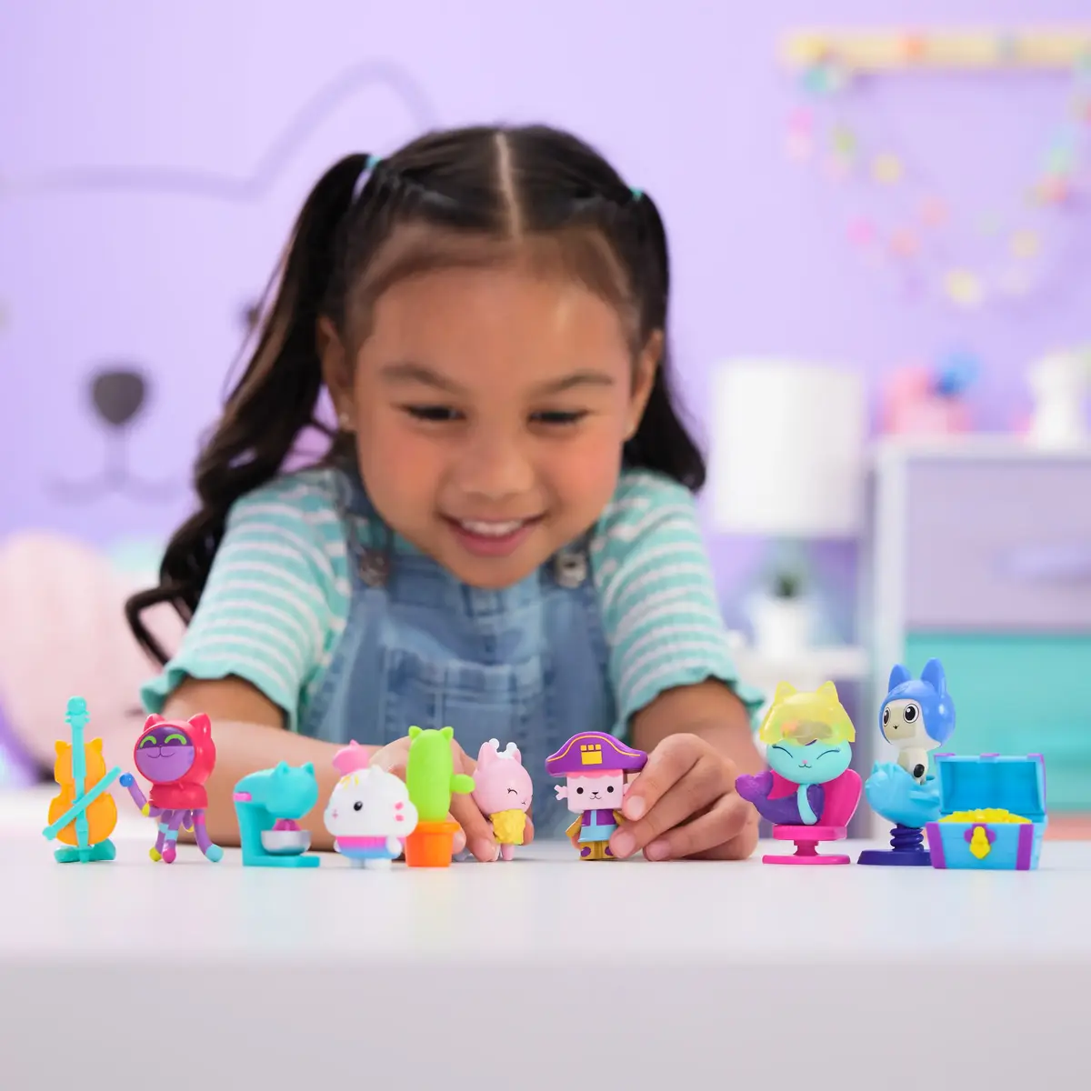 Rotaļlietu figūra un leļļu mājas aksesuāru komplekts Spinmaster Gabby's Dollhouse Photo 7