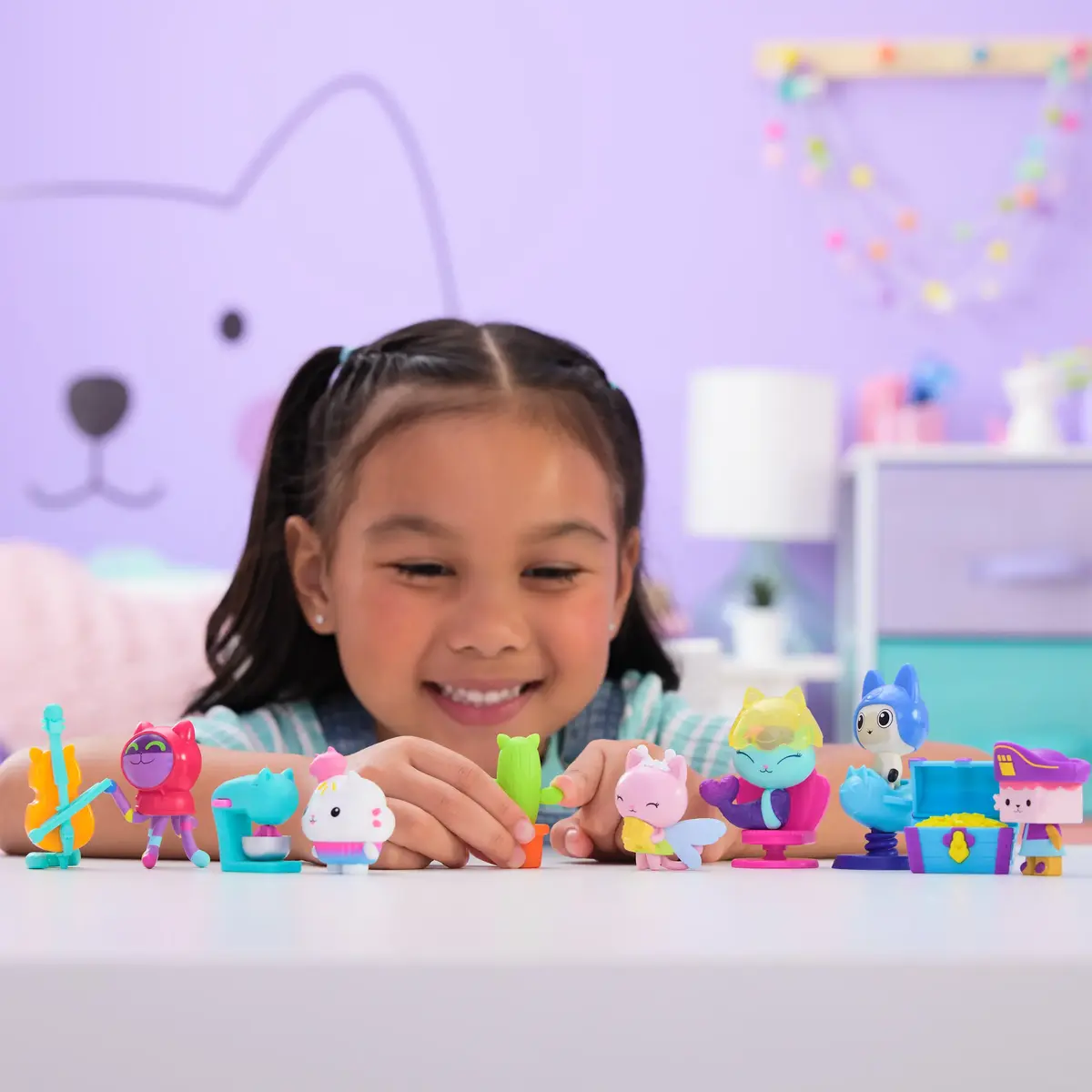 Rotaļlietu figūra un leļļu mājas aksesuāru komplekts Spinmaster Gabby's Dollhouse Photo 9